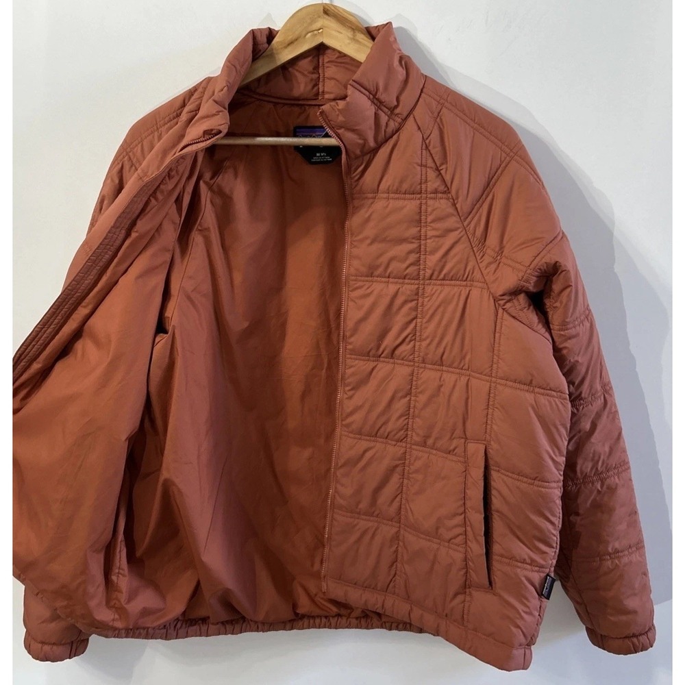 Women's Patagonia Lost Canyon Quilted Puffer Jacket Med Full Zip 26865 No Flaws